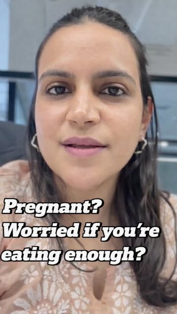 Preview of Dr. Monica Uppal’s pregnancy nutrition Reel